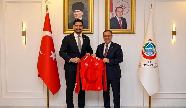 Vali Usta’nın Ata Sporu Güreşten Konukları Vardı