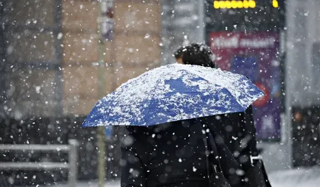 Yalova’ya Kış Geri Döndü