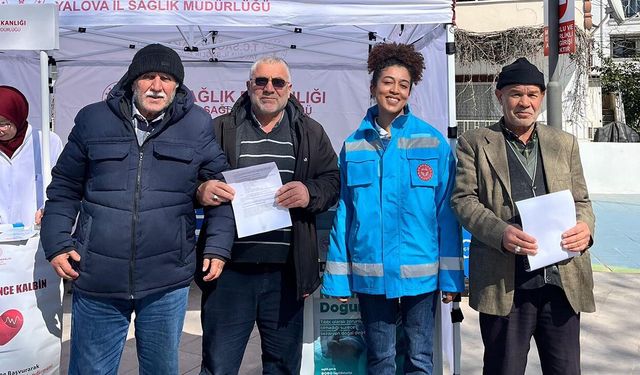 Çiftlikköy’de Sağlık Farkındalığı Artıyor