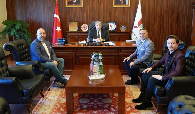 Yalova Gazeteciler Cemiyeti’nden Üniversiteye Ziyaret