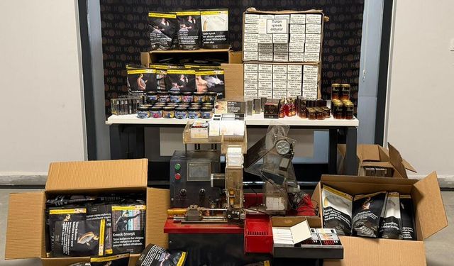 Yalova’da Kaçak Makaron Operasyonu: 1,5 Milyon Adet Ele Geçirildi