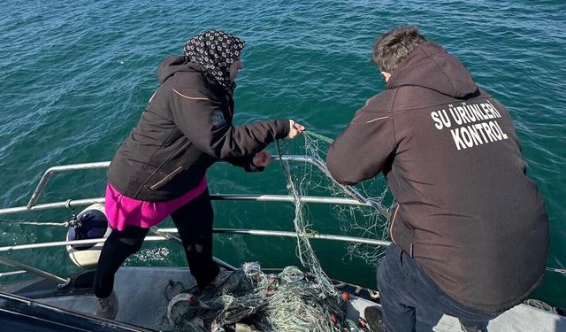 Marmara Denizi’nde Kaçak Avcılığa Geçit Yok: 1000 Metrelik Ağa El Konuldu