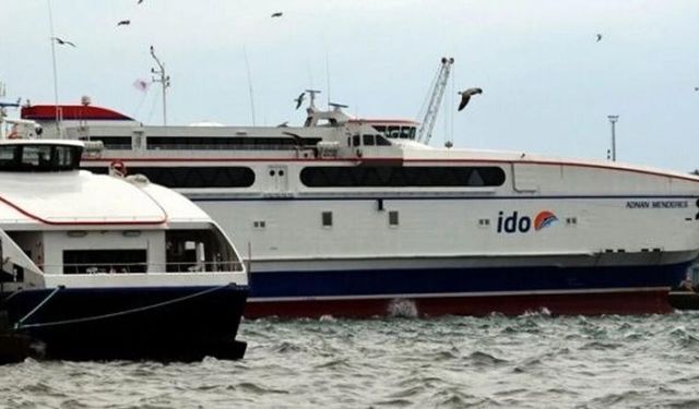 Yalova’daki Kötü Hava Koşulları Deniz Ulaşımına Engel Oldu