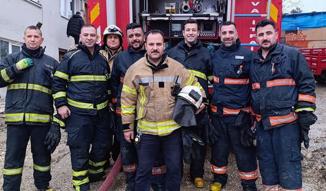 Yalova İtfaiyesi Bayramda Görev Başındaydı