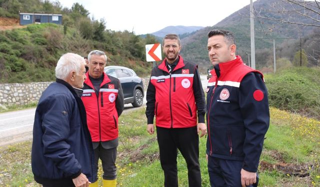 Müdür İlmeç Yağış Sonrası Taşkın Alanlarını İnceledi