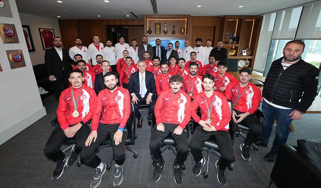 Zübeyir, Muhammed ve Günay, Hacıosmanoğlu’nun Konuğu Oldu