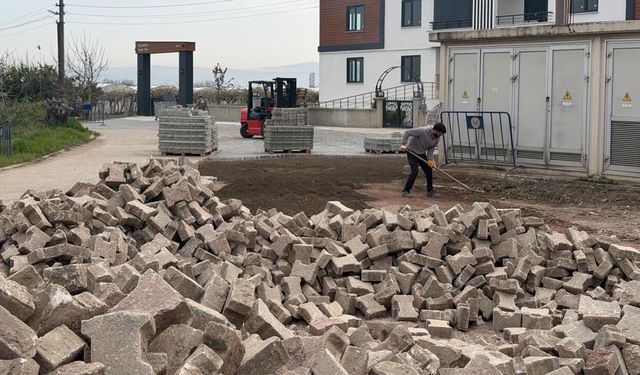 Altınova’da 5 Bin 500 Metrekarelik Onarım Başlatıldı