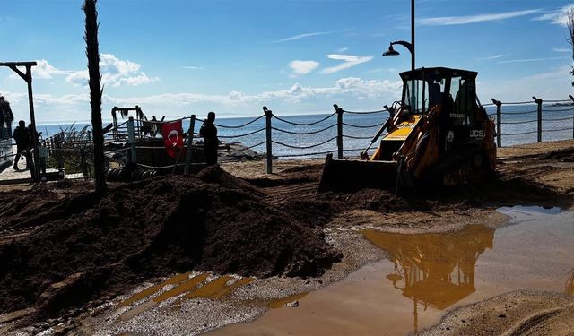 Armutlu’da Yağış Sonrası Temizlik Seferberliği