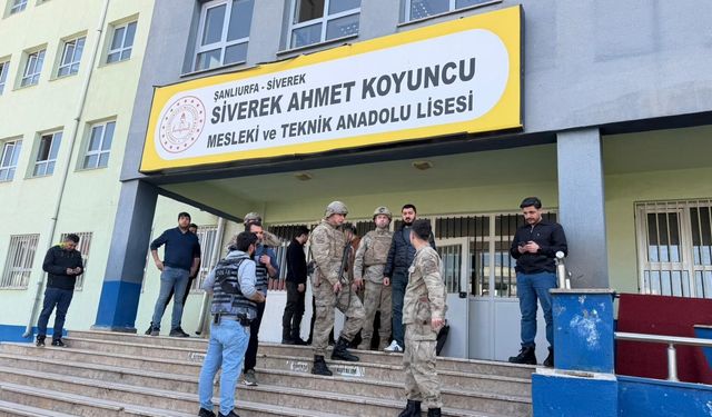 Şanlıurfa Valisi Açıkladı: Saldırgan Okulun Eski Öğrencisi