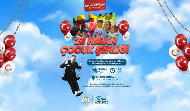 Subaşı’nda Bayram Sevinci: Dev Çocuk Şenliği Kapılarını Açıyor