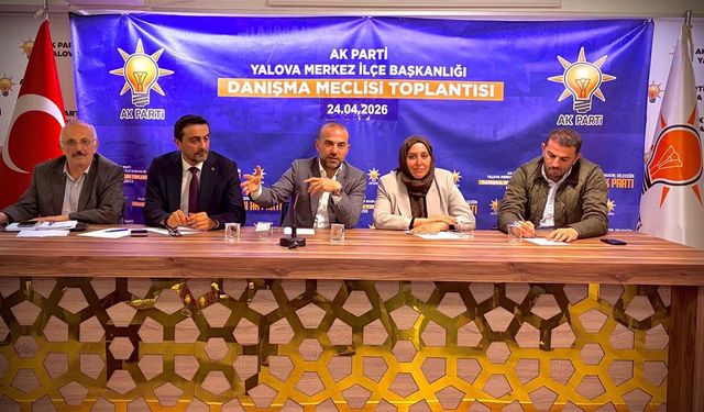 AK Parti Yalova’da Merkez İlçe Danışma Meclisi Toplantısı Gerçekleştirildi