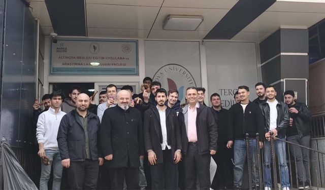 Altınova MYO’da Sınav Haftasında Anlamlı Ziyaret