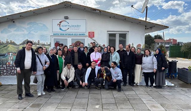 Çiftlikköy’de Can Dostlara Beyazay Derneği’nden Anlamlı Ziyaret