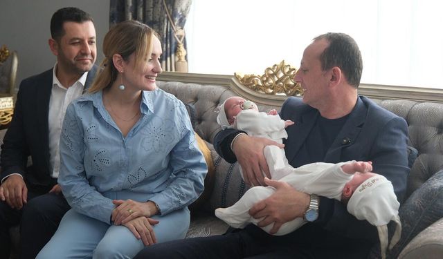 Miniklerin Hoş geldin Bebek Setleri Başkan Yele’den