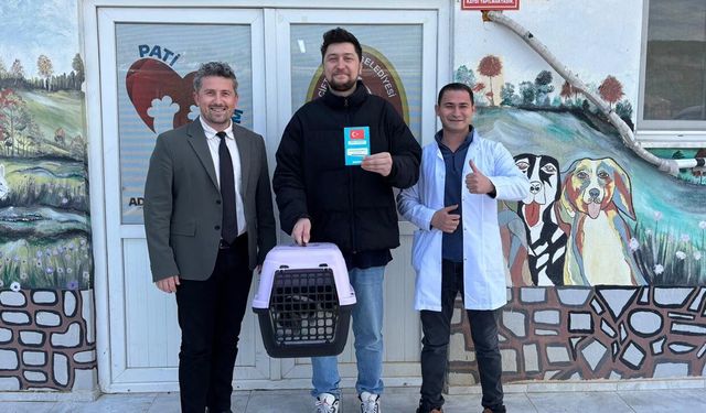 Çiftlikköy’ün Can Dostları ‘Şanslı’ya Sahip Çıktı