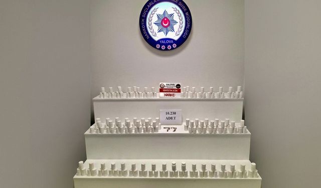 10 Bin 230 Hap Ele Geçirildi, 2 Şüpheli Tutuklandı