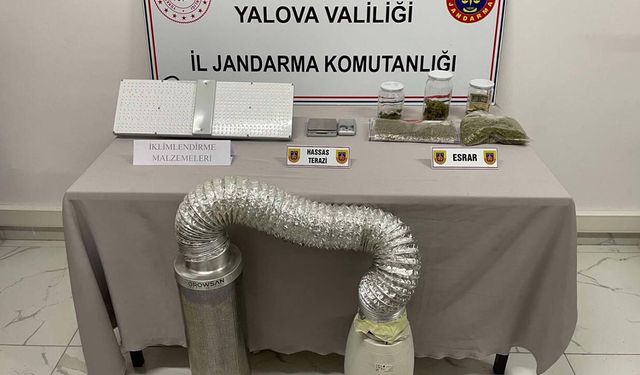 Yalova Jandarmasından Madde Operasyonu