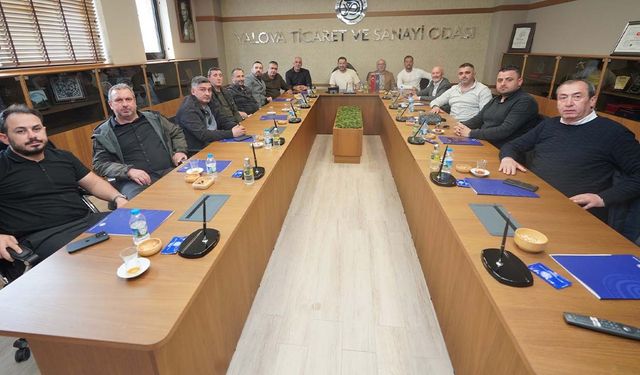 YTSO 6. Meslek Komitesi Toplantısında Sektörel Sorunlar Ele Alındı