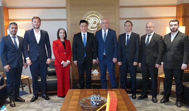 Çin İstanbul Başkonsolosundan YTSO’ya Çıkarma