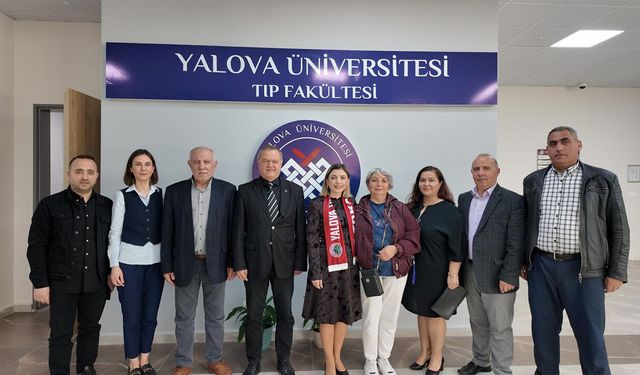 Yalova Tokatlılar Derneği’nden YAÜ Tıp Fakültesi Çıkarma