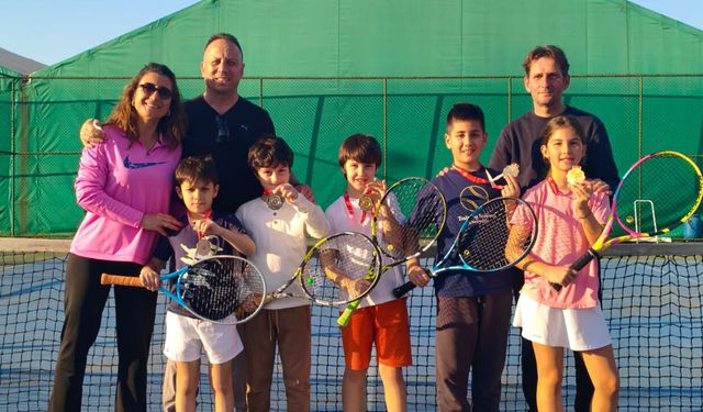 Yalova Tenis ve Dağcılık Spor Kulübü Afyon’a Damga Vurdu