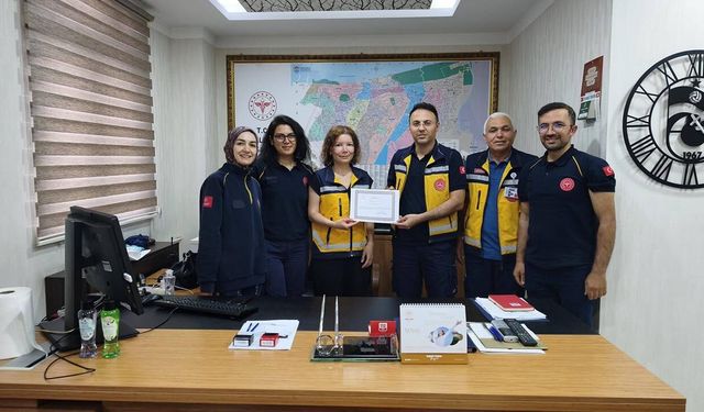 “Yılın Ambulans Sürücüsü” Ercan Aktaş Seçildi