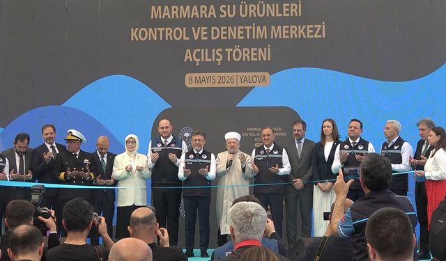 Bakan Yumaklı, Marmara Su Ürünleri Denetim ve Kontrol Merkezi'ni Açtı