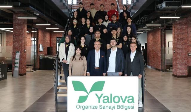 Yalovalı Gençler Üretimin Kalbini Yerinde Keşfetti