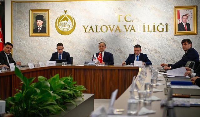 Yalova’da İl Su Kurulu Toplandı: 2026’nın Yol Haritası Belirlendi