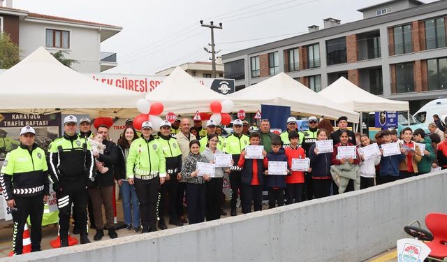 Yalova’nın Minik Trafik Elçileri Görev Başında