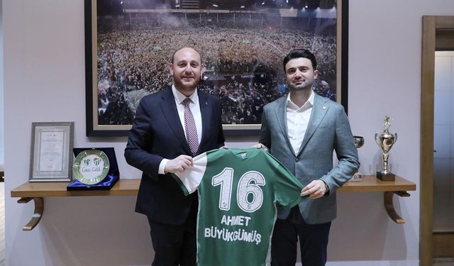 Büyükgümüş, Bursaspor’u Ziyaret Etti