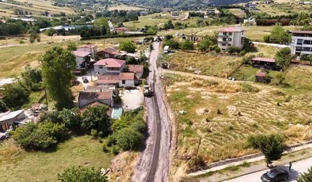Elmalık Köyü’nde Yol Bakım Çalışmaları Tamamlandı