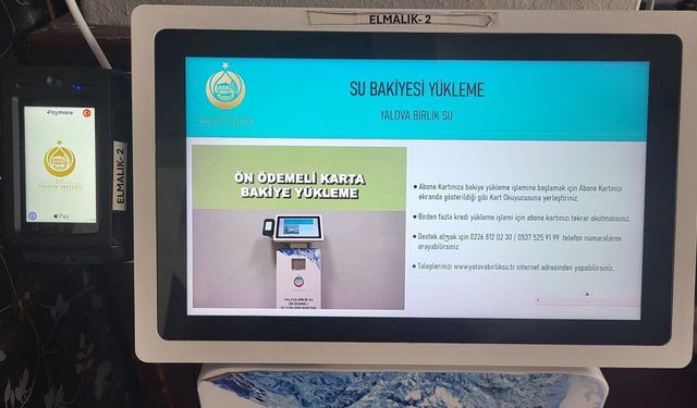 Elmalık’ta Su Yükleme Kioskları Yenilendi