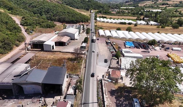 Taşköprü–Kılıç Yolunda Çizgi Çalışması Tamamlandı