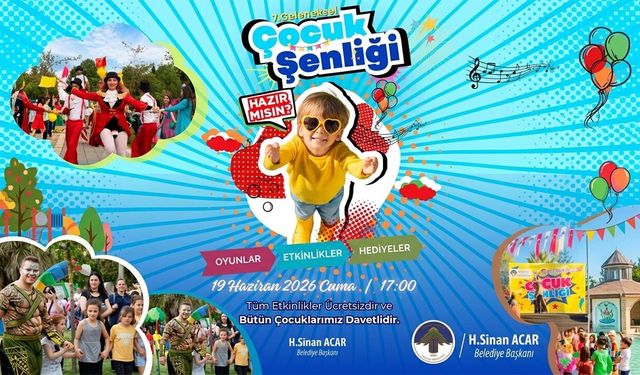 Termal’de Çocuk Şenliği Heyecanı