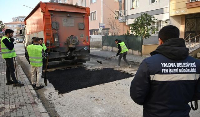 Yalovalılar Dikkat: Şefika Sokak'ta Asfalt Kazıma Çalışması Yapılıyor