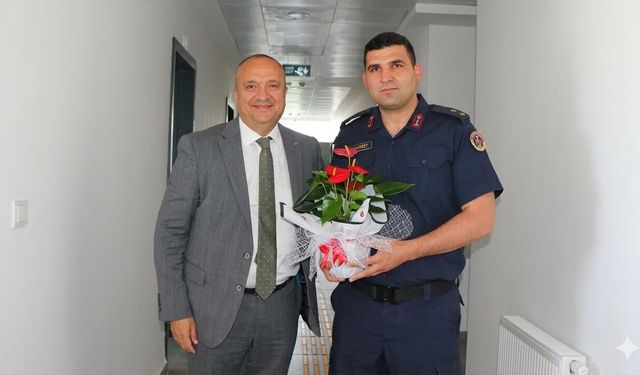 Çınarcık’ta Güvenlik Mesajı: Avni Kurt’tan Jandarmaya Kritik Ziyaret