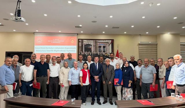 Yalova’da Sosyal Risklere Karşı Yeni Dönem: Muhtarlar Sahada Aktif Rol Alacak