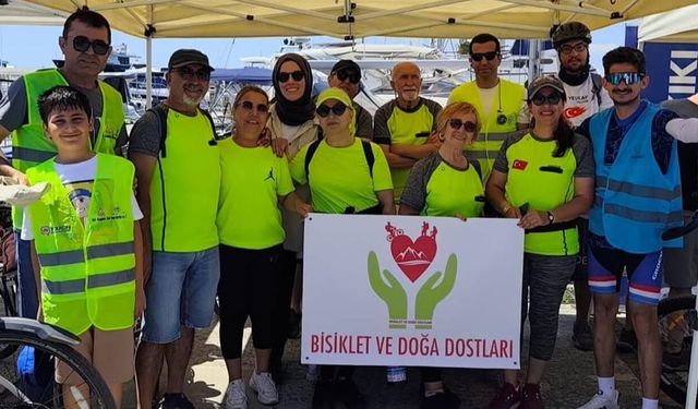 Yeşilay Gönüllüleri Yalova’da Pedal Çevirdi