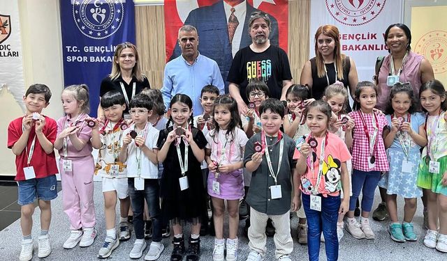 2026 Yalova Anaokulları Satranç Şenliği Renkli Görüntülere Sahne Oldu