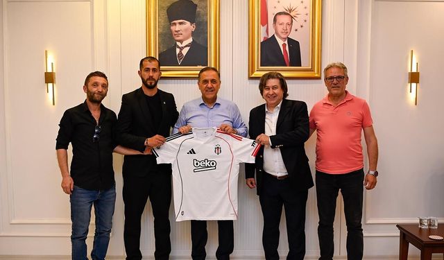 Beşiktaşlılar Vali Usta’yı Ziyaret Etti