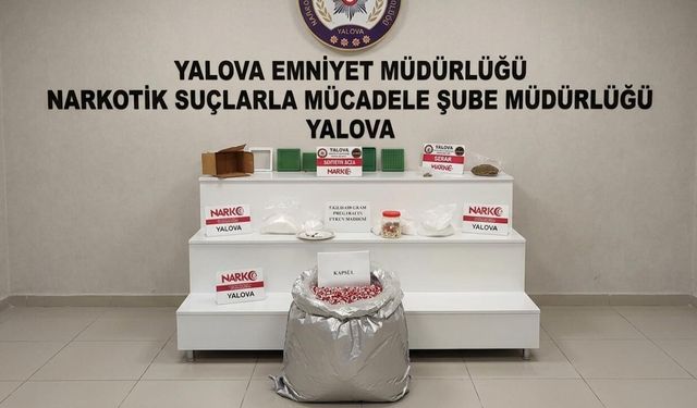 Yalova Polisi'nden Zehir Tacirlerine Büyük Darbe
