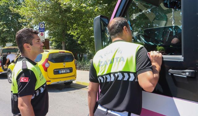 Yalova’da “M” Plakalı Minibüslere Kapsamlı Denetim