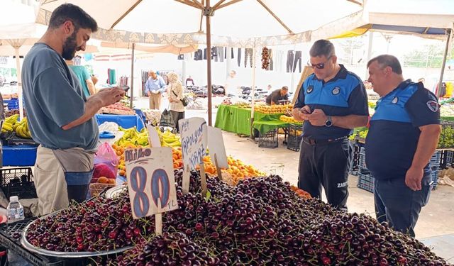 Yalova Belediyesi’nden Pazar Yerinde Künye Denetimi