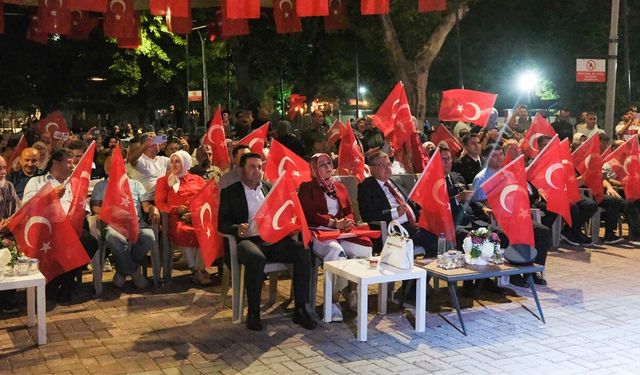 Çiftlikköy'de 15 Temmuz Ruhu Yeniden Yaşatıldı