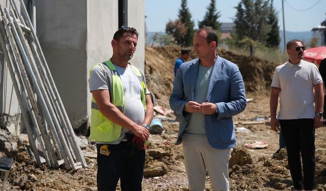 Başkan Yele, Bayraktepe Su Deposunda Son Durumu İnceledi