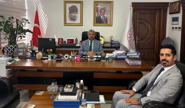 Başhekim Özcan'a İl Sağlık Müdürü Kaşıkcı'dan Başarı Dileği
