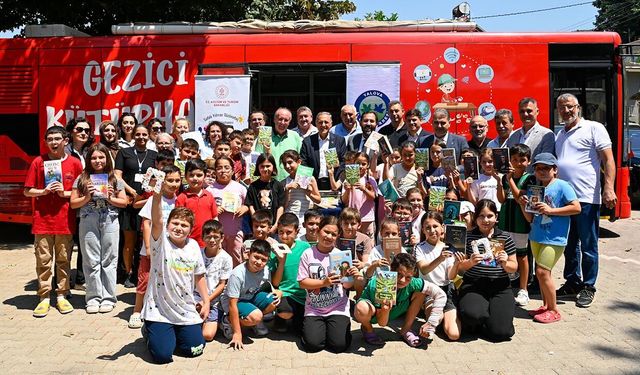Gezici Kütüphane, Elmalık Köyü’nden Start Aldı