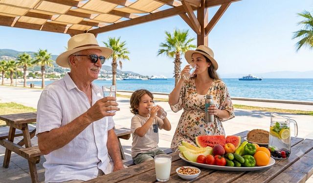 Yalova İl Sağlık Müdürlüğü'nden Yaz Sıcaklarına Karşı Beslenme ve Su Tüketimi Uyarısı