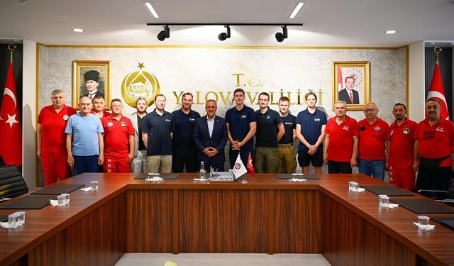 AKDF ve Alman THW'den Yalova'da İş Birliği Mesajı